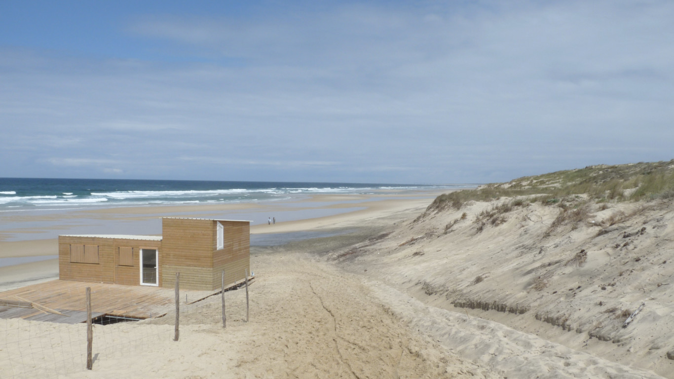 Beach of Biscarrosse