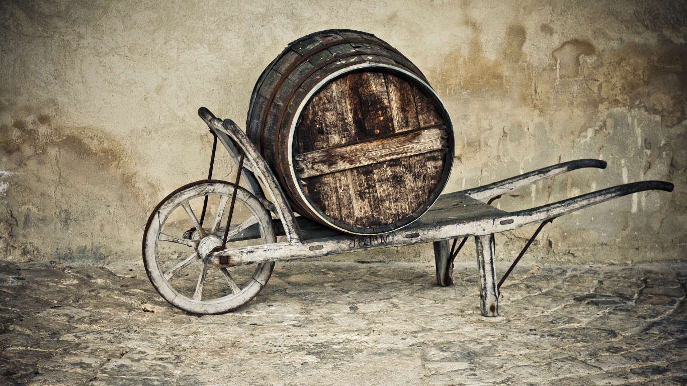 Cognac barrel