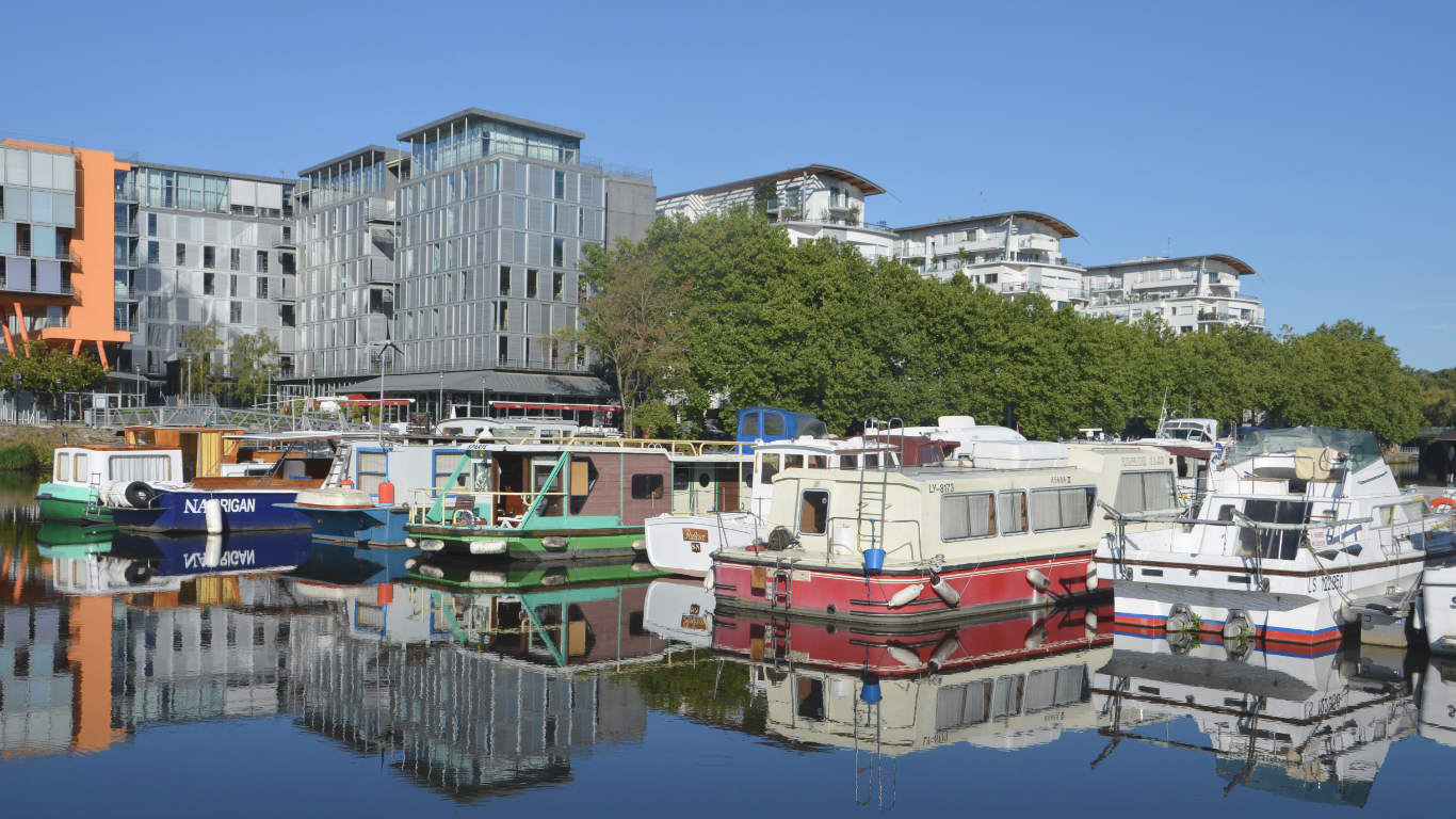 Harbour in Nantes
