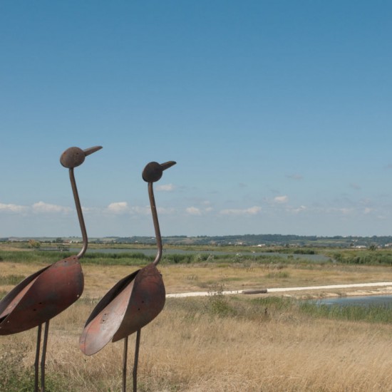 Sculpture in Pôle-Nature de Vitrezay